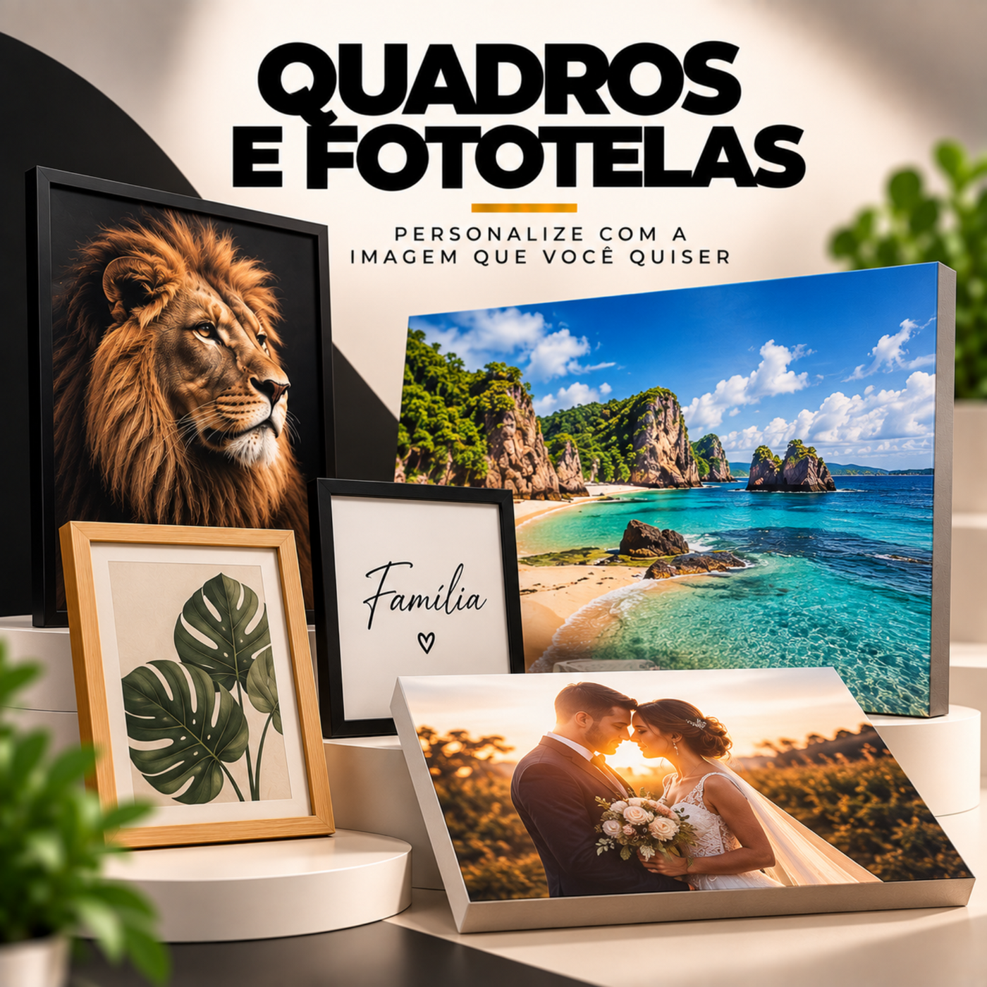 quadros e fototelas impressos personalizados com qualidade fotográfica
