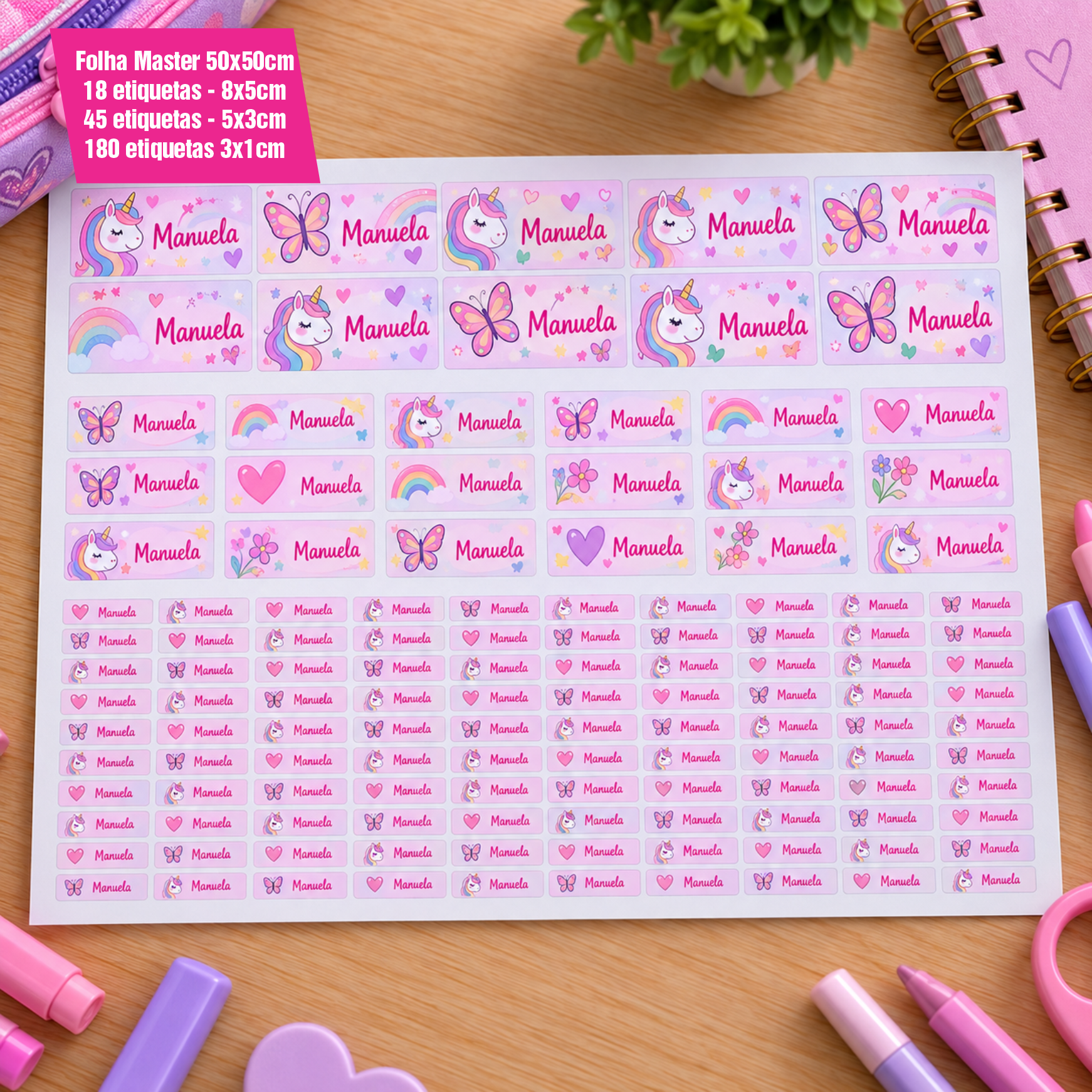 etiquetas escolares personalizadas