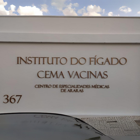 Letra Caixa em PVC Expandido com Pintura Automotiva
