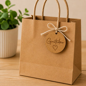 Chaveiro / Tag - Gratidão - em MDF Gravado a Laser