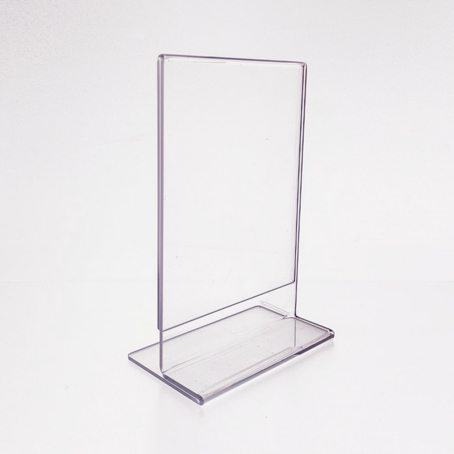 Display - Placa PIX com QR Code - em Acrilico - Suporte Para Papel