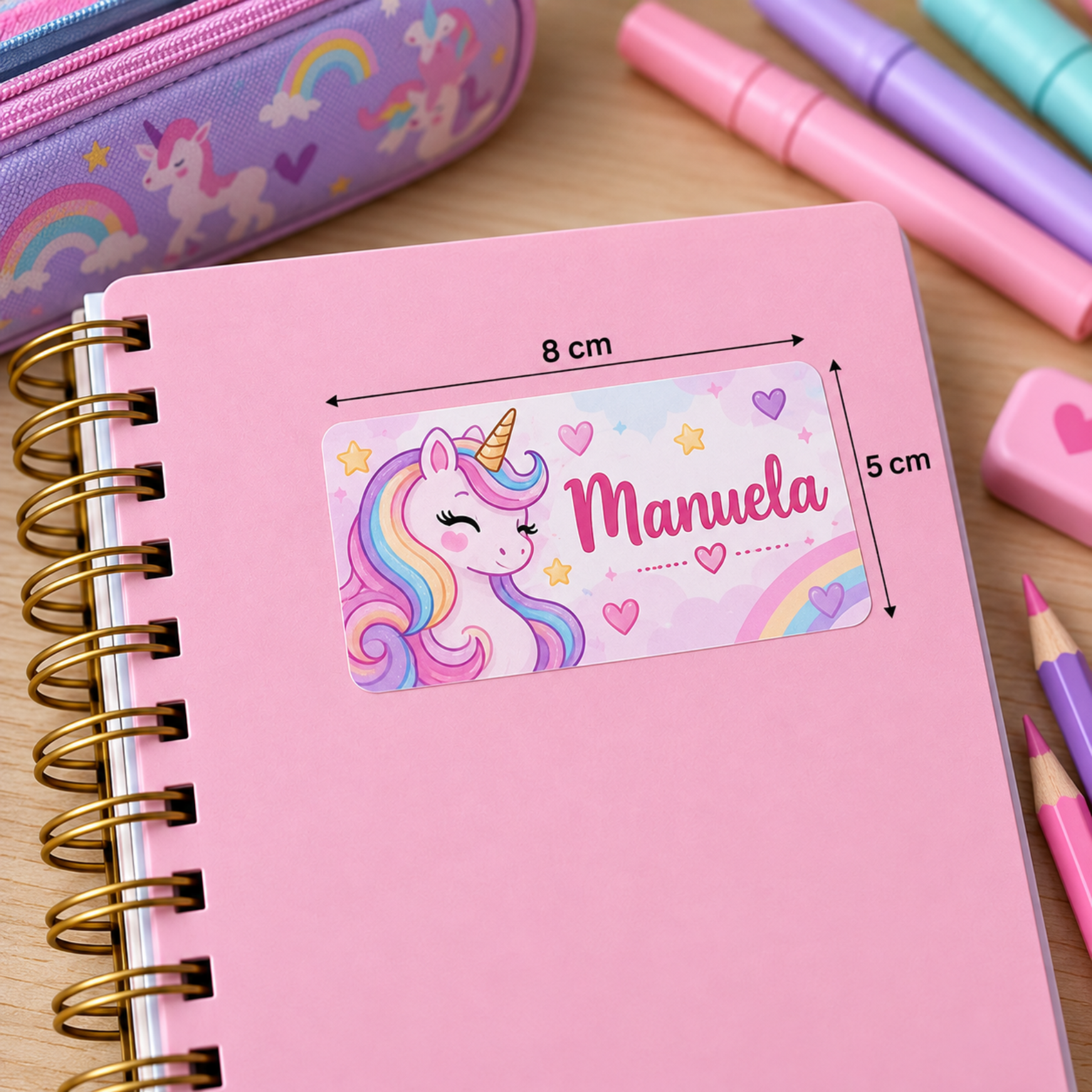 etiquetas escolares personalizadas