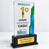 Troféu em Acrílico Personalizado para Homenagem a Empresas e Funcionários